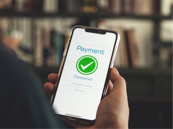 Successful payment process