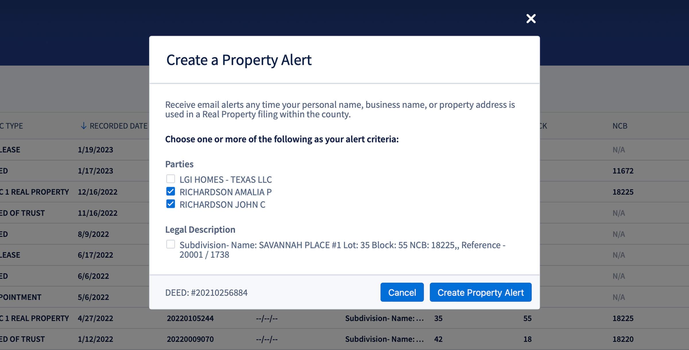 Creating-a-Property-Alert